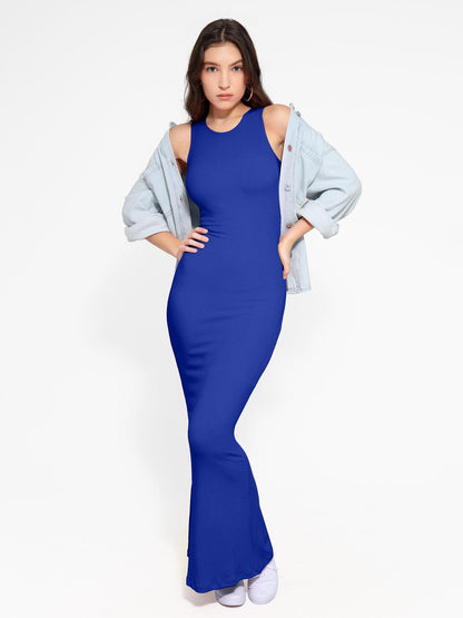 The Shapewear Dress Crew Neck Sleeveless Maxi