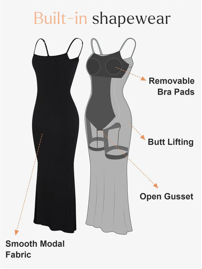 The Shapewear Dress Slip Maxi