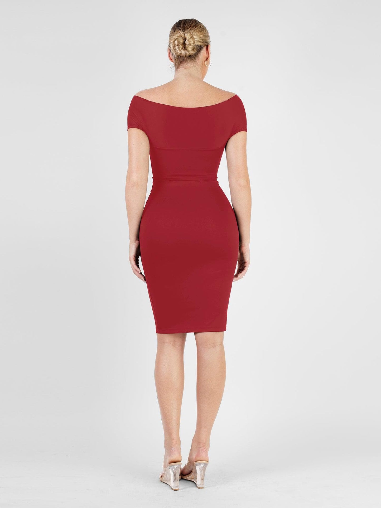 The Shapewear Dresses Backless Halter Midi