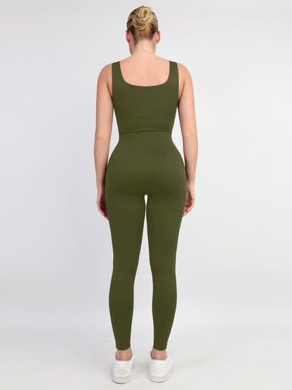 The Shapewear Jumpsuit Workout Thigh Slimming