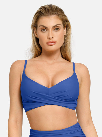 The Shapewear Swimwear Ruched High-Waist Bikini Set