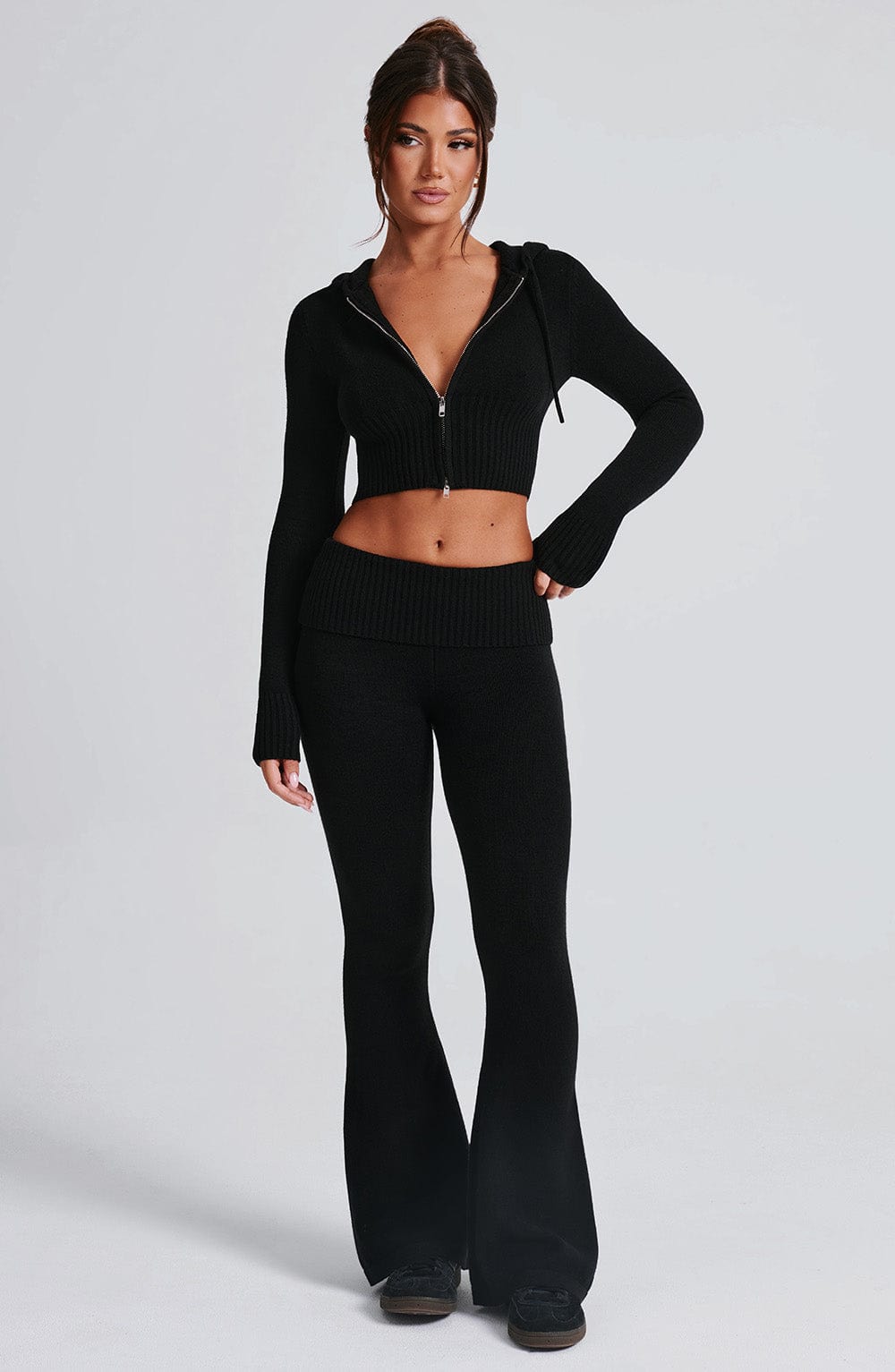 Portia Knit Pants - Black