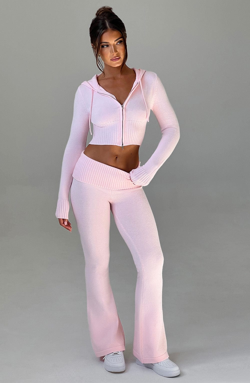 Portia Knit Pants - Pink