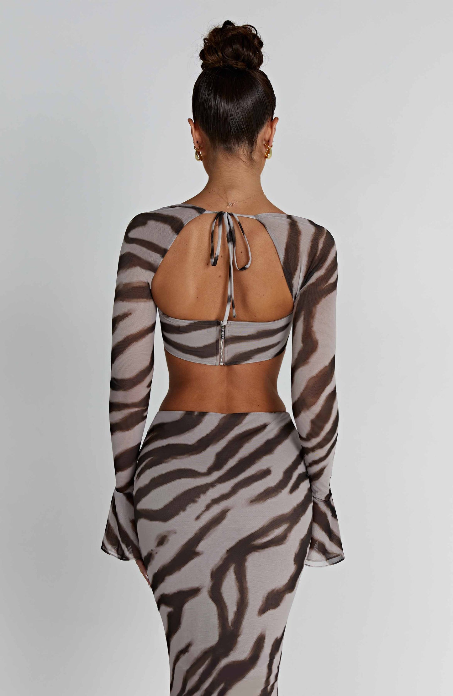 Priscilla Top - Zebraprint