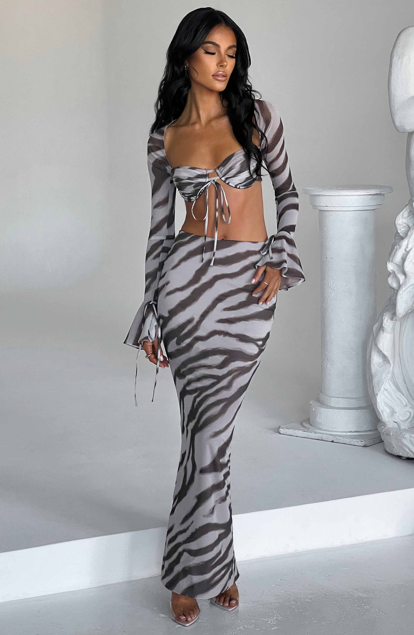 Priscilla Top - Zebra Print