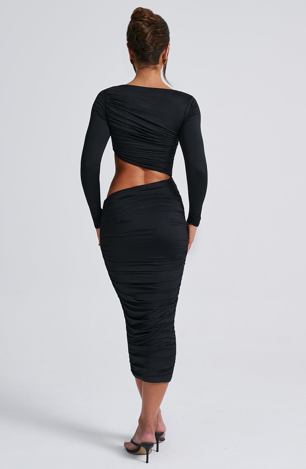 Rylee Midi Dress - Black