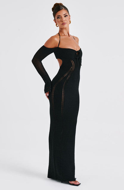 Samariah Maxi Dress - Black