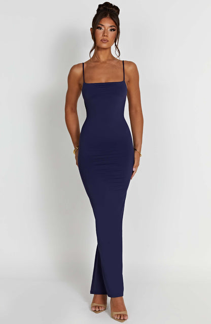 Sanya Maxi-jurk - Marine