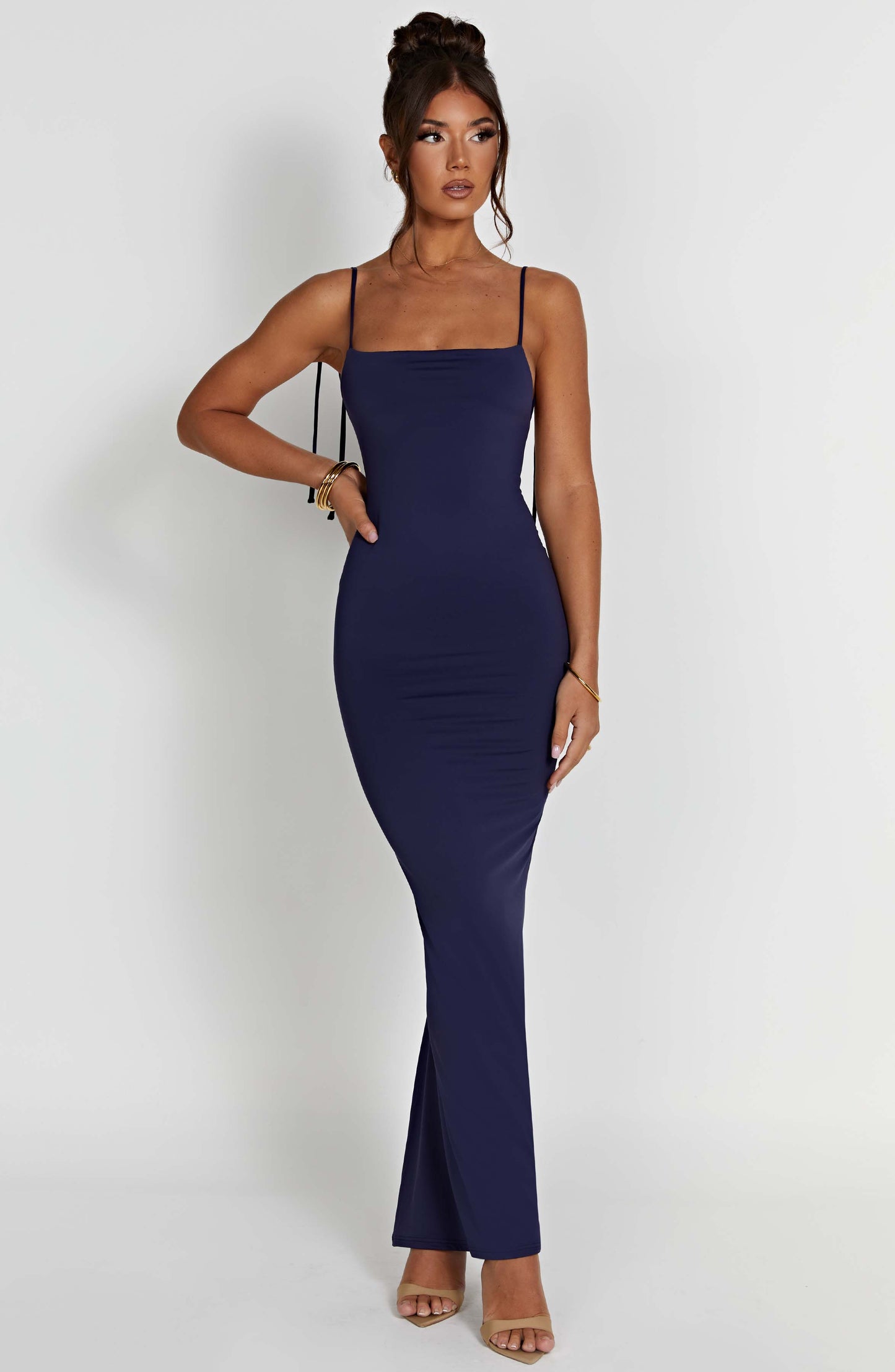 Sanya Maxi-jurk - Marine