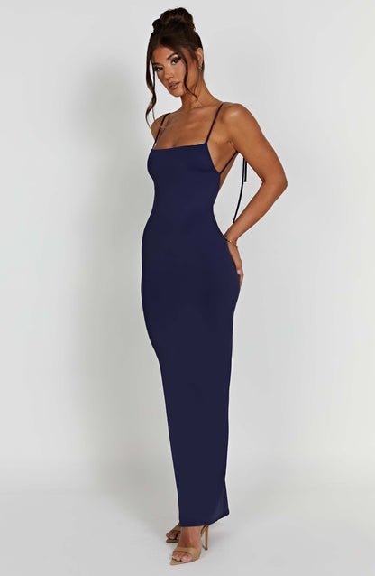 Sanya Maxi-jurk - Marine