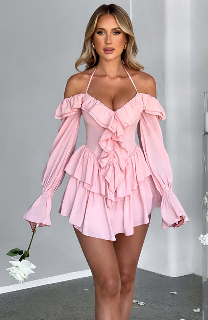 Savanna Playsuit - Pink