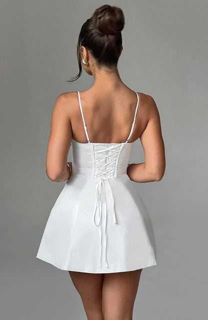 Sela Mini Dress - Ivory