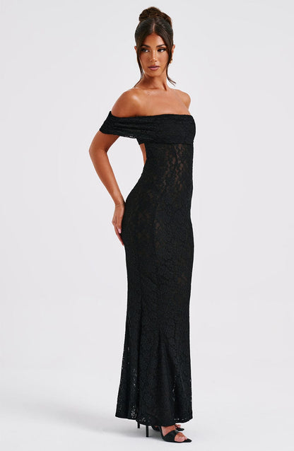 Stephanie Maxi Dress - Black