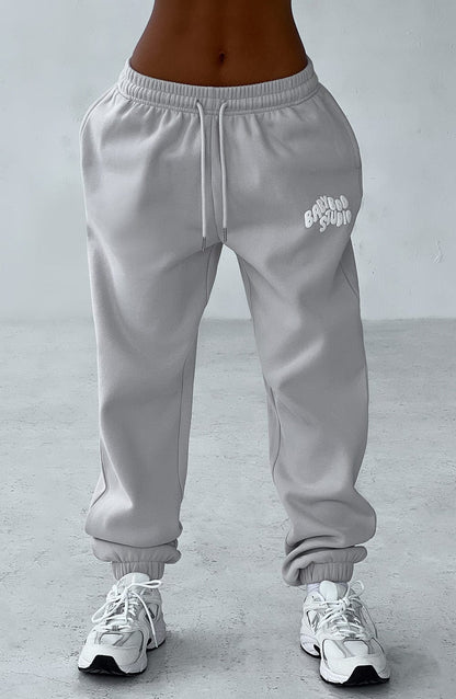 Studio Sweatpants - Light Grey/White