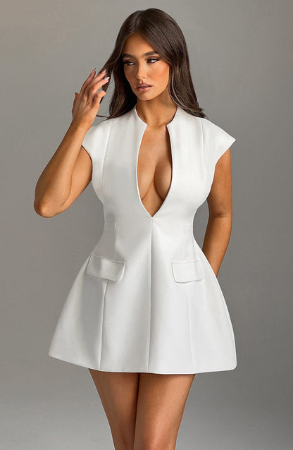 Suri Mini Dress - Ivory