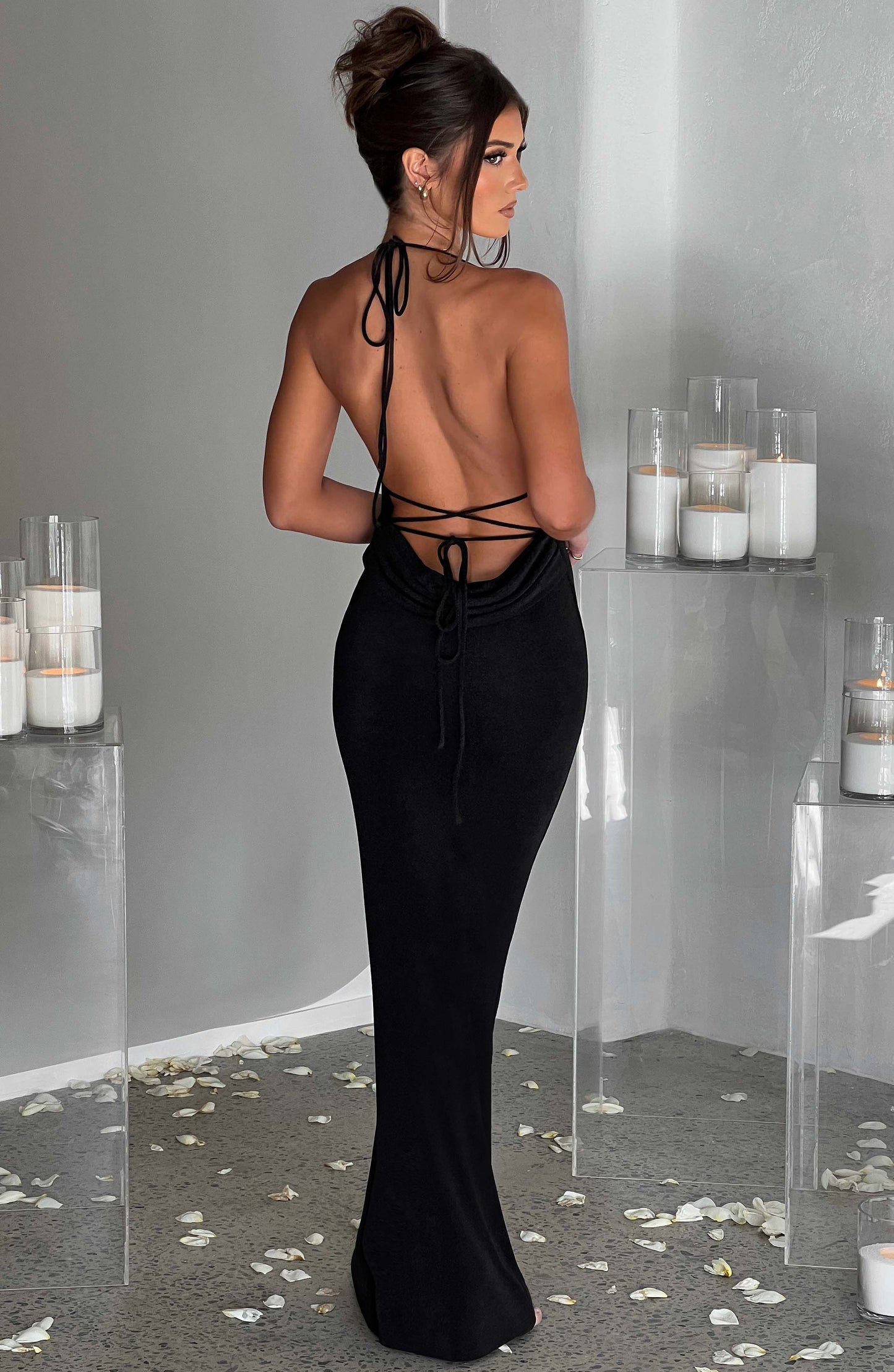 Talisa Maxi-jurk - Zwart