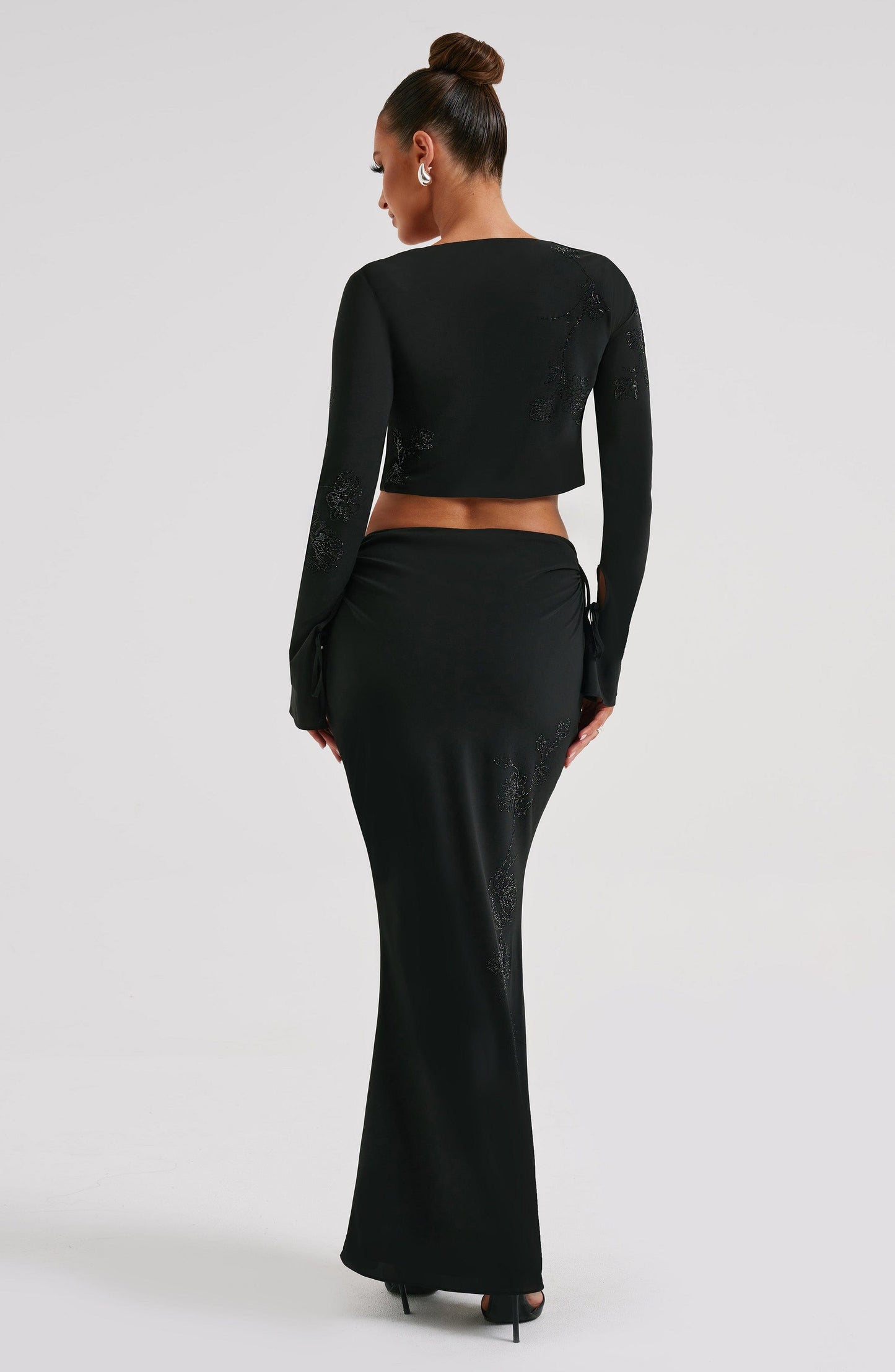 Tana Maxi Skirt - Black