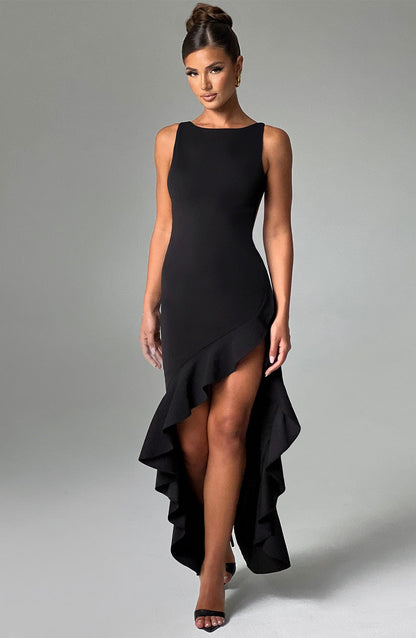 Theadora Maxi Dress - Black