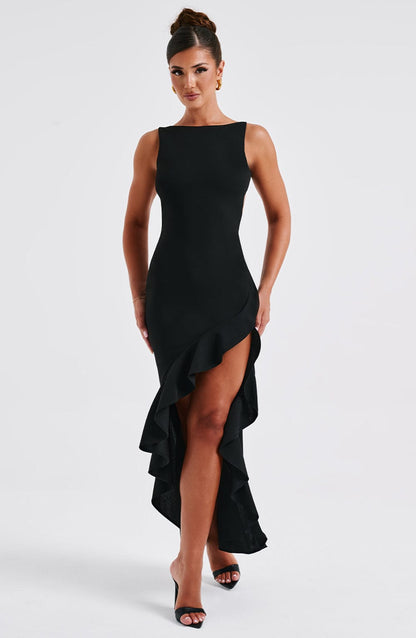 Theadora Maxi Dress - Black