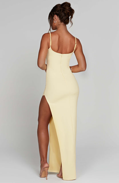 Tiarne Maxi Dress - Lemon