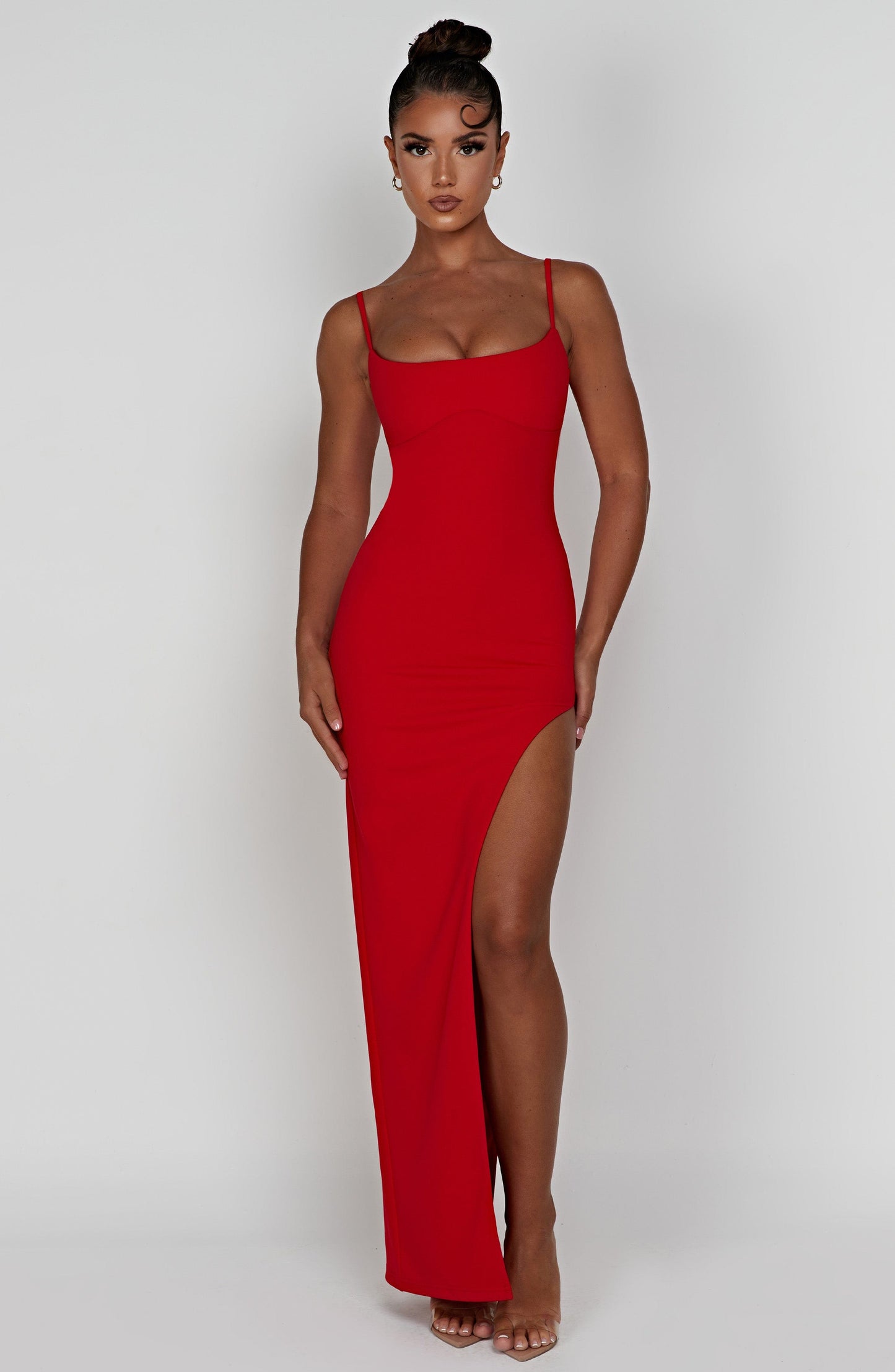 Tiarne Maxi-jurk - Rood