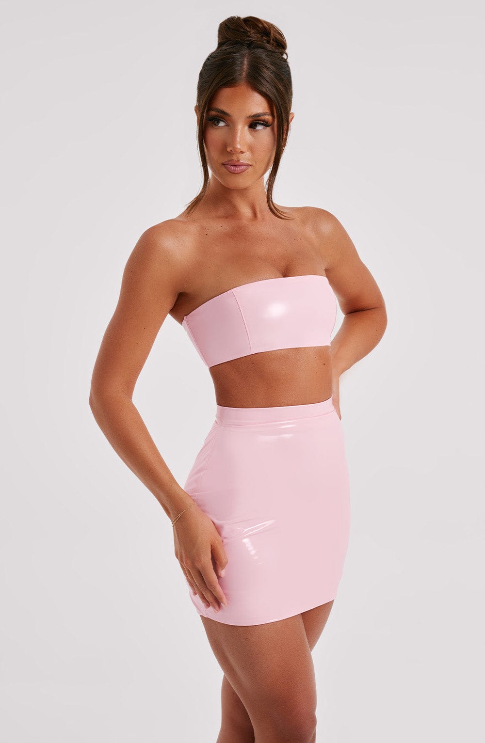 Violet Mini Skirt - Pink