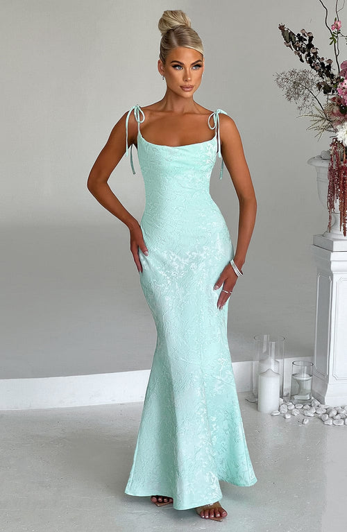 Whitney Maxi Dress - Mint