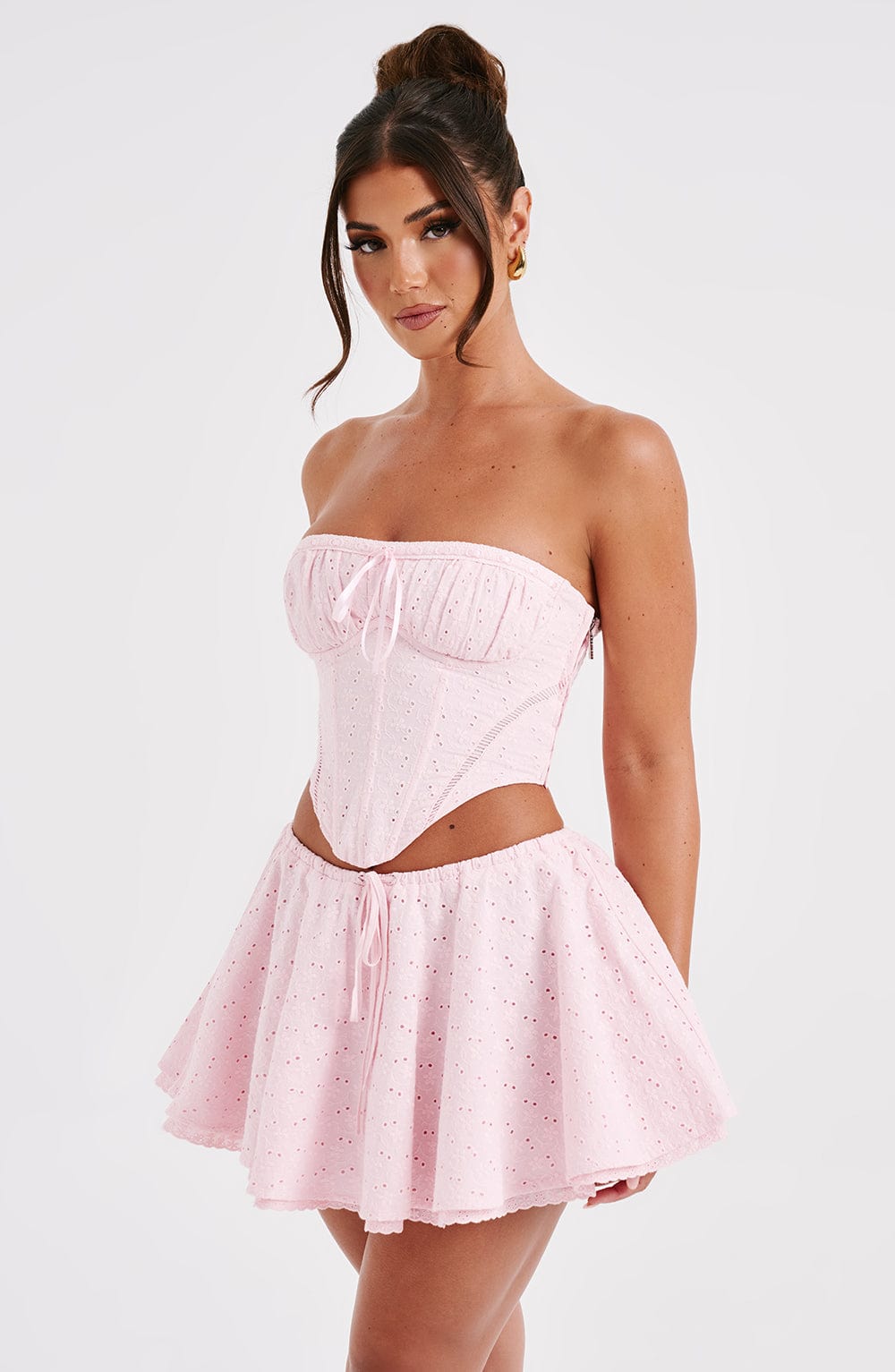 Winnie Mini Skirt - Blush