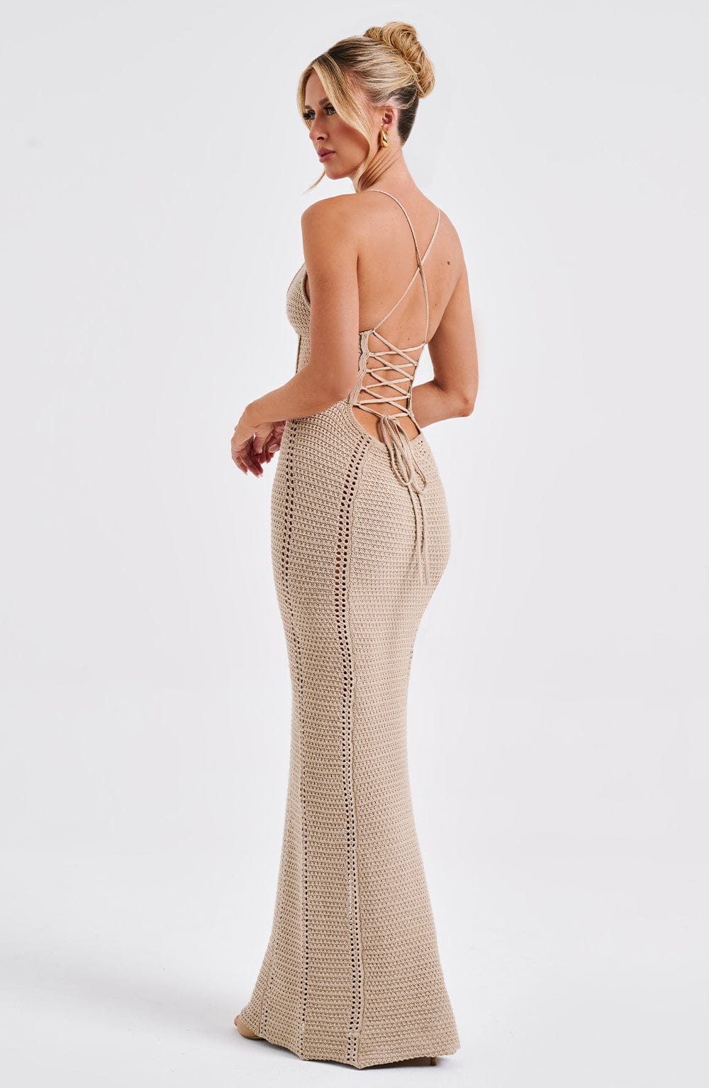 Xanthe Maxi Dress - Beige