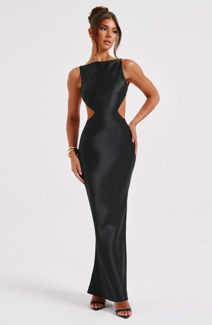 Yves Maxi Dress - Black