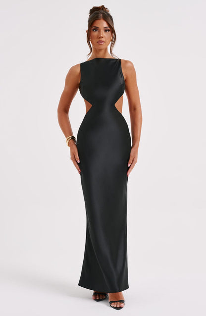 Yves Maxi Dress - Black