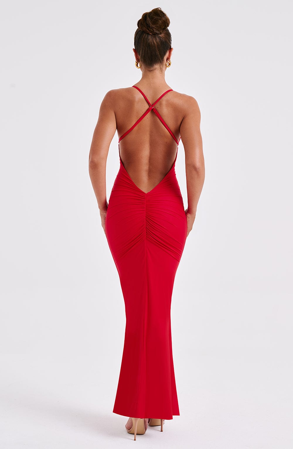 Zelda Maxi Dress - Red