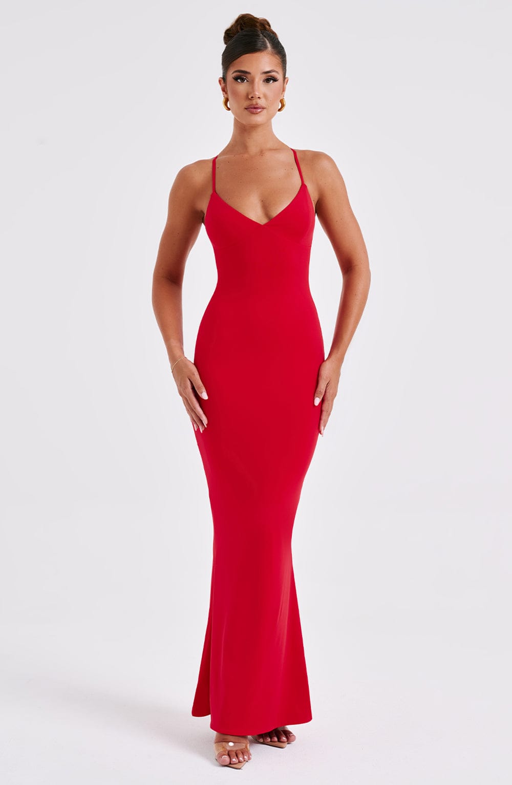 Zelda Maxi-jurk - Rood