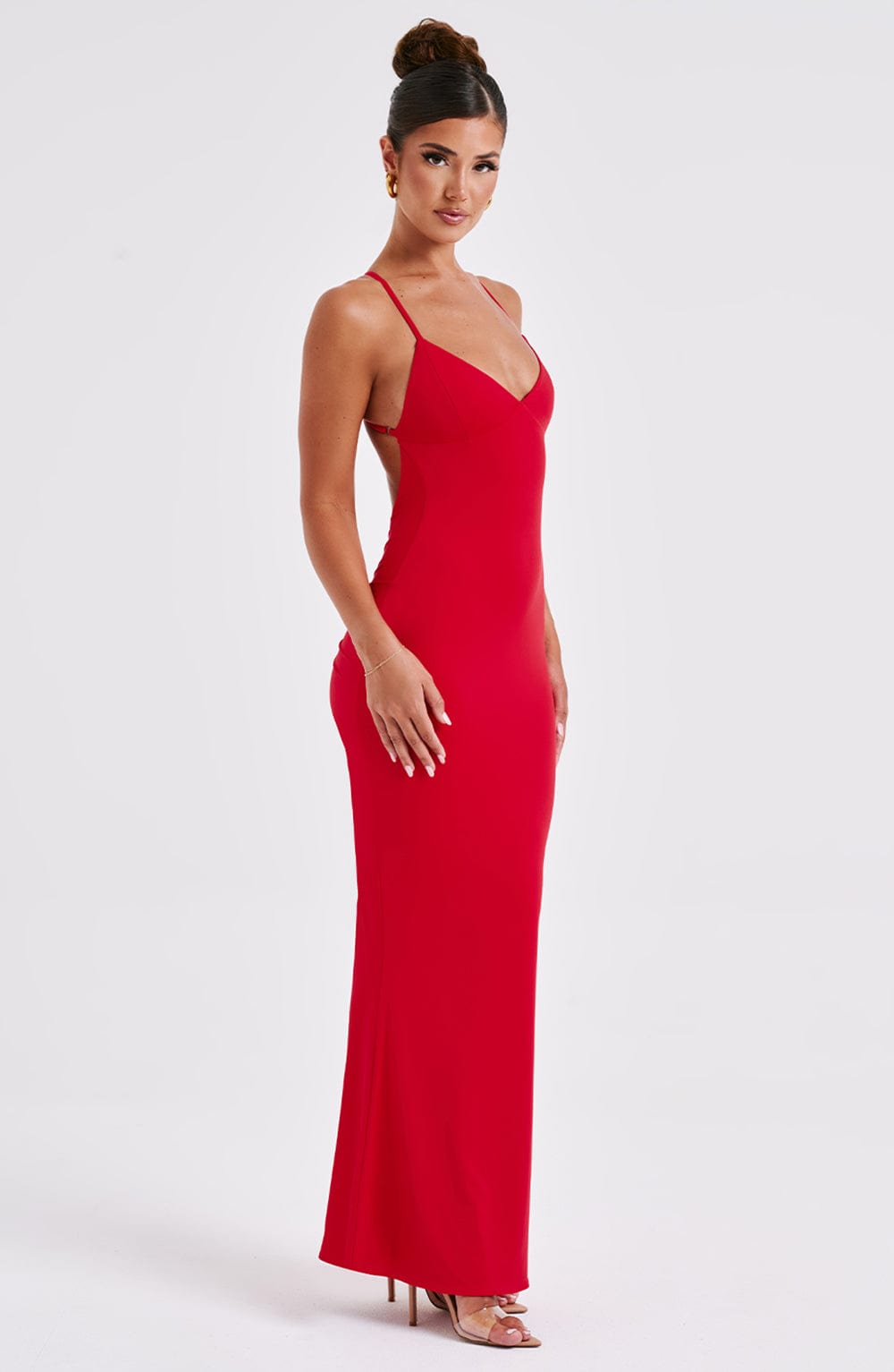 Zelda Maxi-jurk - Rood