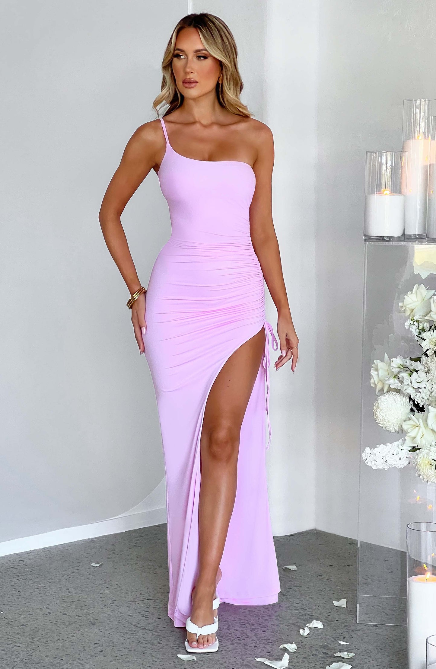 Zuri Maxi-jurk - Roze