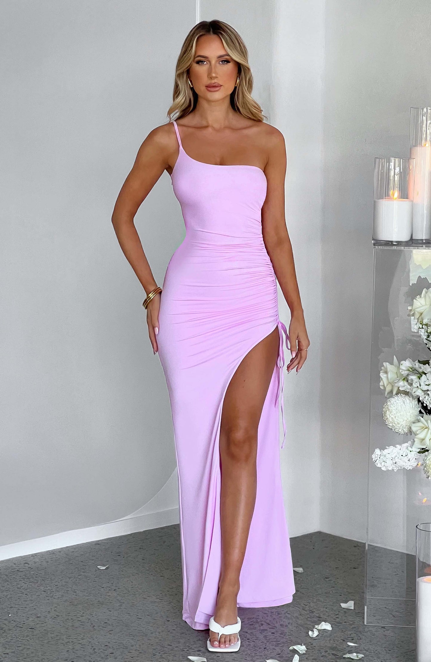 Zuri Maxi-jurk - Roze